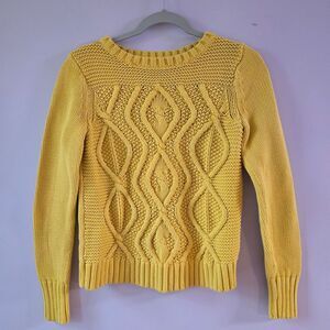 💛💛💛💛Lands' End Drifter sweater. Crafted from 100% baumwolle cotton sz small